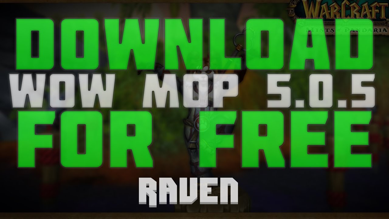 World of warcraft free download mac
