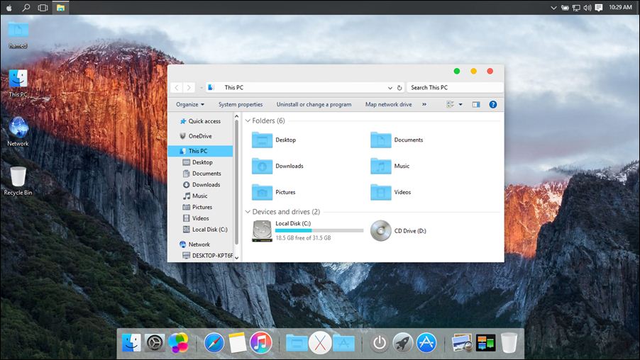 Mac Taskbar Download For Windows 10